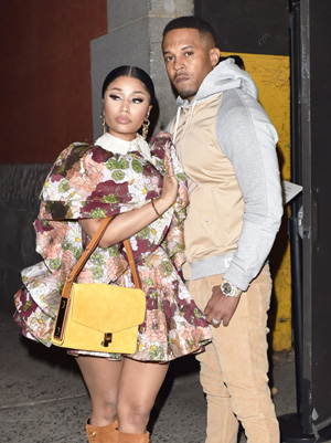 Nicki Minaj & Kenneth Petty At Fendi Party: They Have Rare Night Out –  Hollywood Life