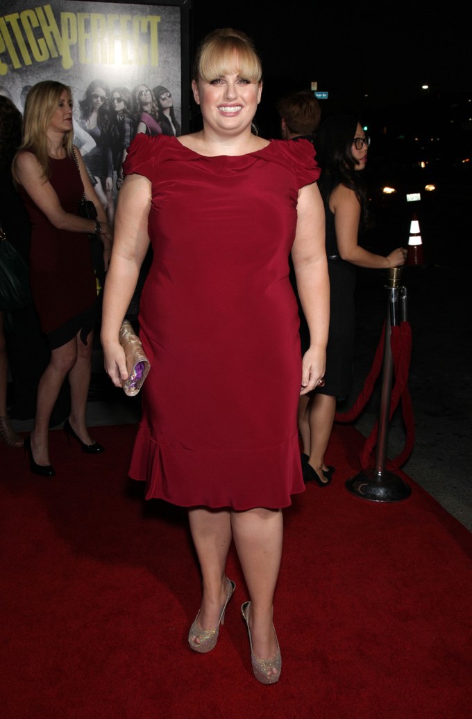 Rebel Wilson at the ‘Pitch Perfect’ Premiere In 2012