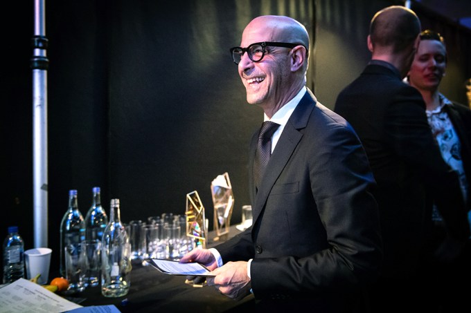 Stanley Tucci Smiles