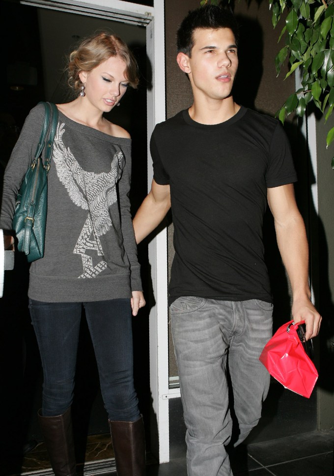 Taylor Swift & Taylor Lautner in Beverly Hills
