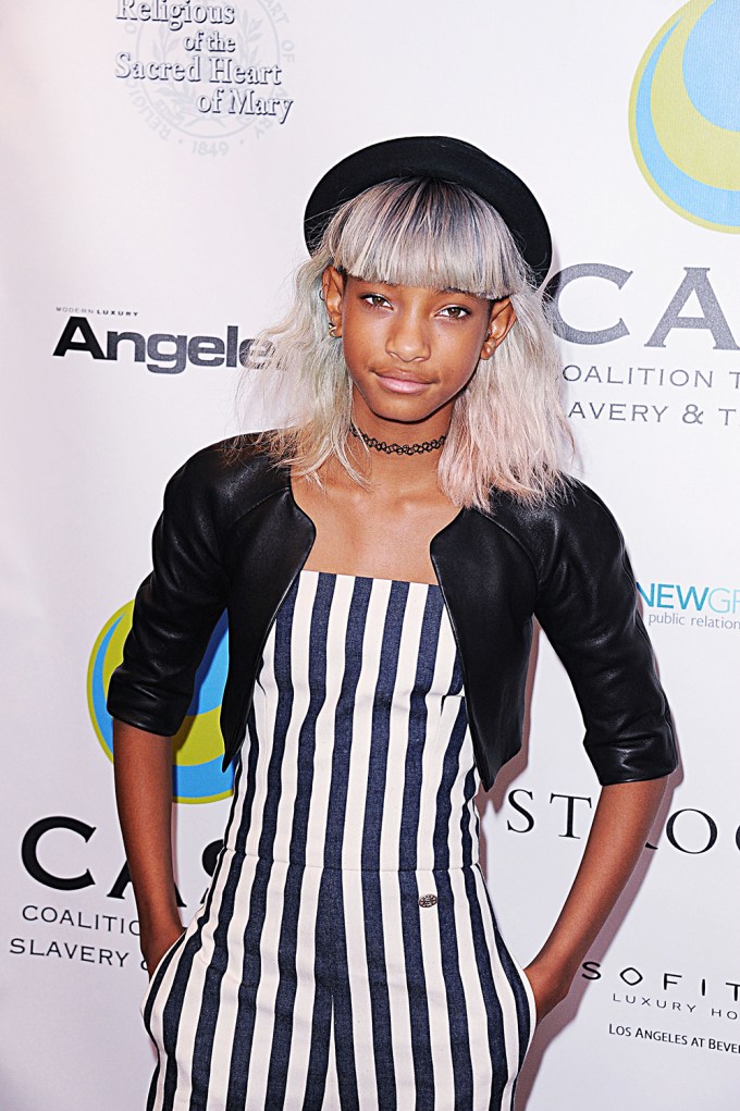 Willow Smith With Silver Hair