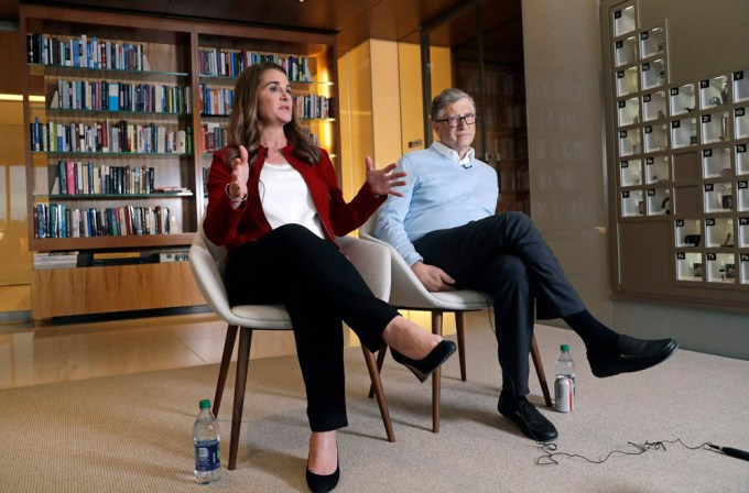 Bill & Melinda Gates At A 2019 Interview