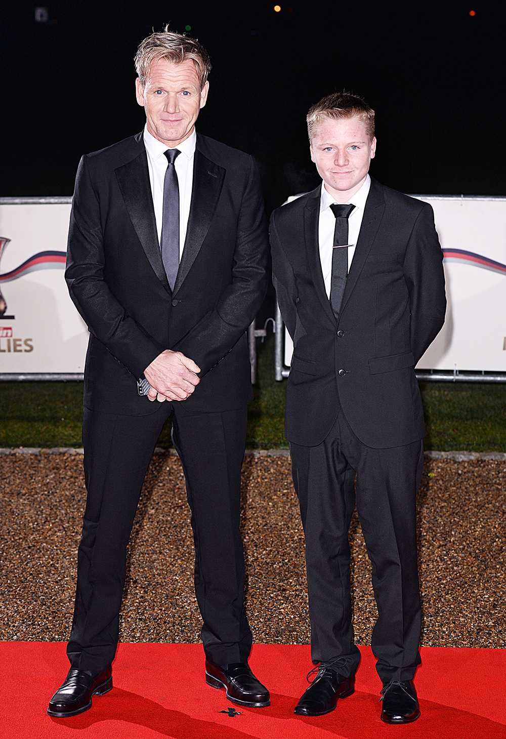 Pierce Brosnan hits the red carpet with his look-alike sons — see the photos