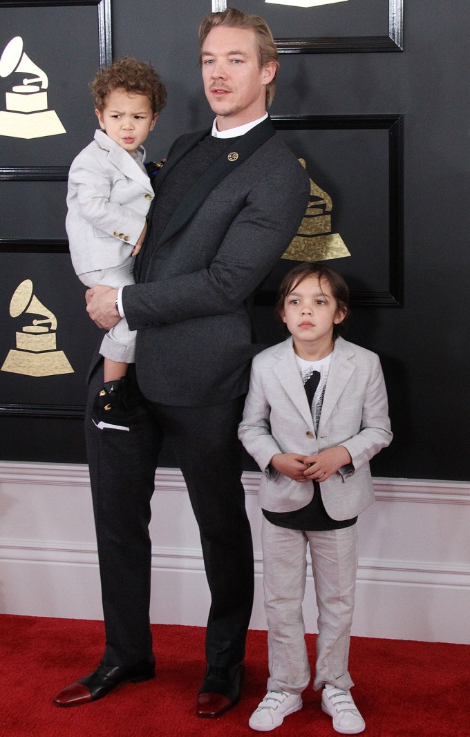 Diplo & Sons At Grammy Awards