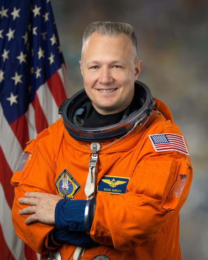 Doug Hurley in His Official NASA Portrait
