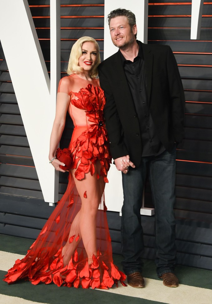 Gwen Stefani & Blake Shelton In 2016