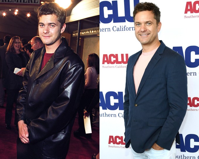 Joshua Jackson in the ’90s and today. That boyish charm is still there!