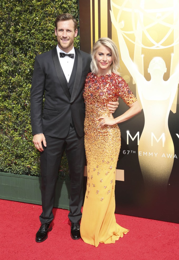 Julianne Hough and Brooks Laich at the Creative Emmy Awards
