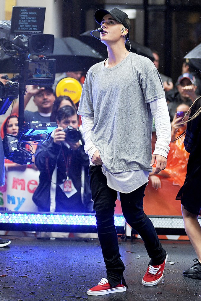 Justin Bieber On The ‘Today’ Show In 2015