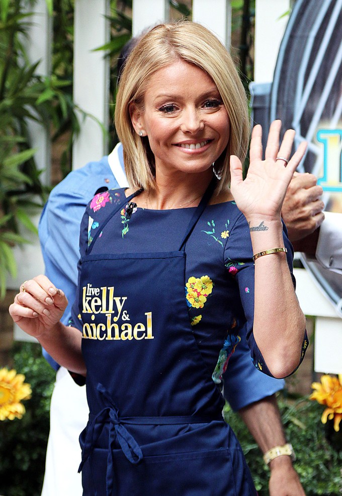 Kelly Ripa during a segment on ‘Live with Kelly and Michael’
