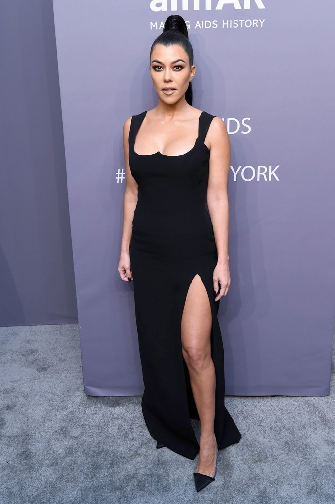 Kourtney Kardashian At The 2019 amfAR Gala