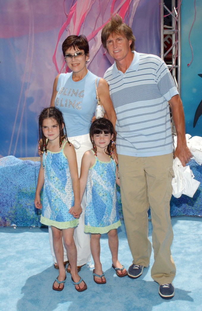 Kris Jenner & Family In 2003
