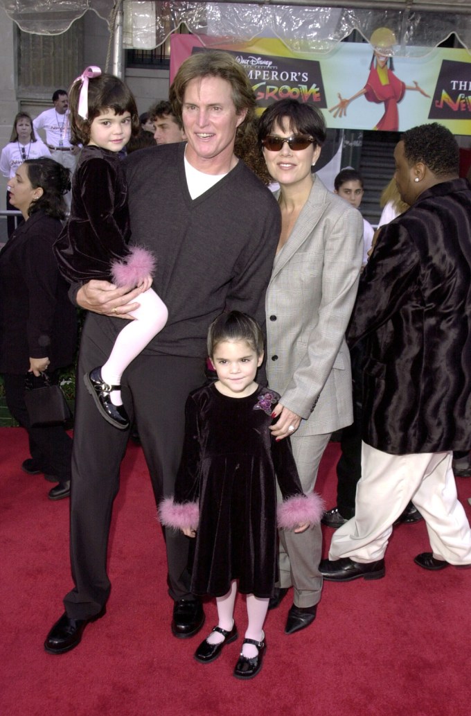 Kris Jenner & Family At The Premiere Of ‘The Emperor’s New Groove’