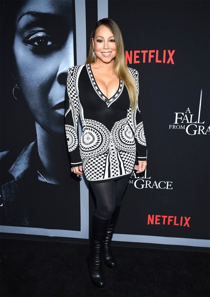 Mariah Carey At The ‘A Fall From Grace’ Premiere