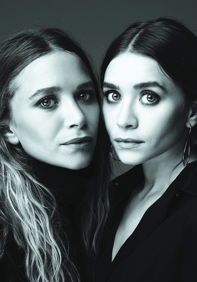 Ashley Olsen and Mary-Kate Olsen For WWD