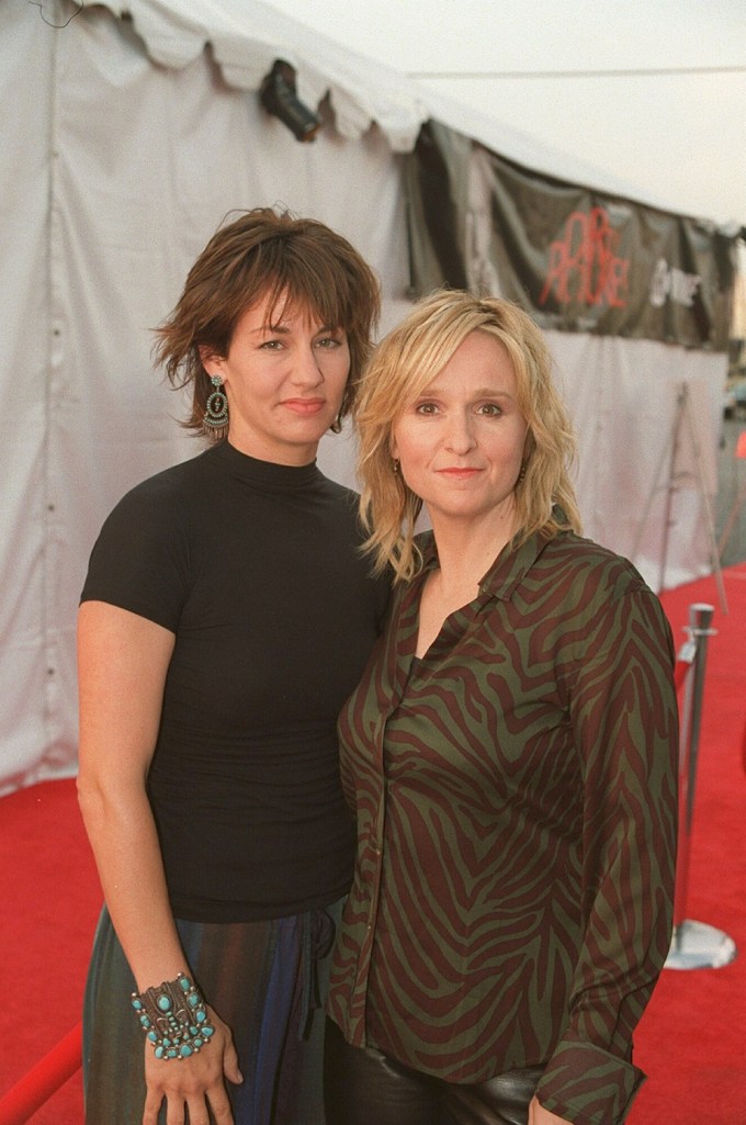 Melissa Ethridge and Julie Cypher at the ‘Shanghai Noon’ Premiere