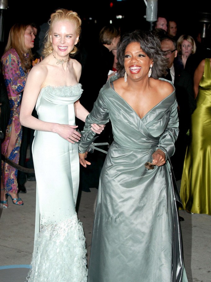 Oprah & Nicole Kidman At The 2004 Oscars
