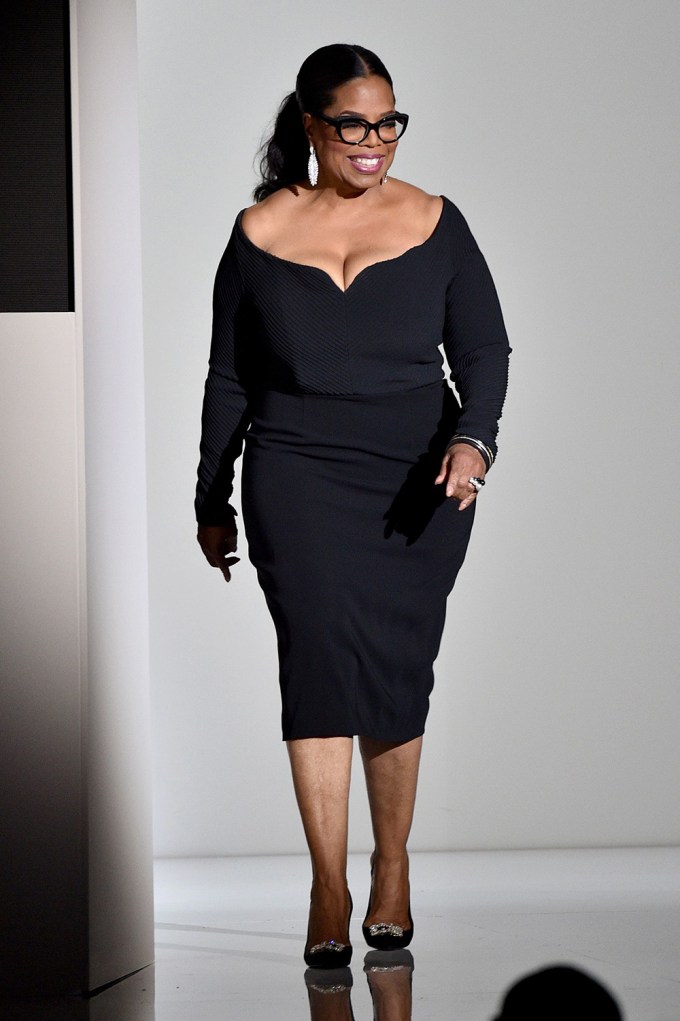 Oprah at the 2018 CFDA Fashion Awards