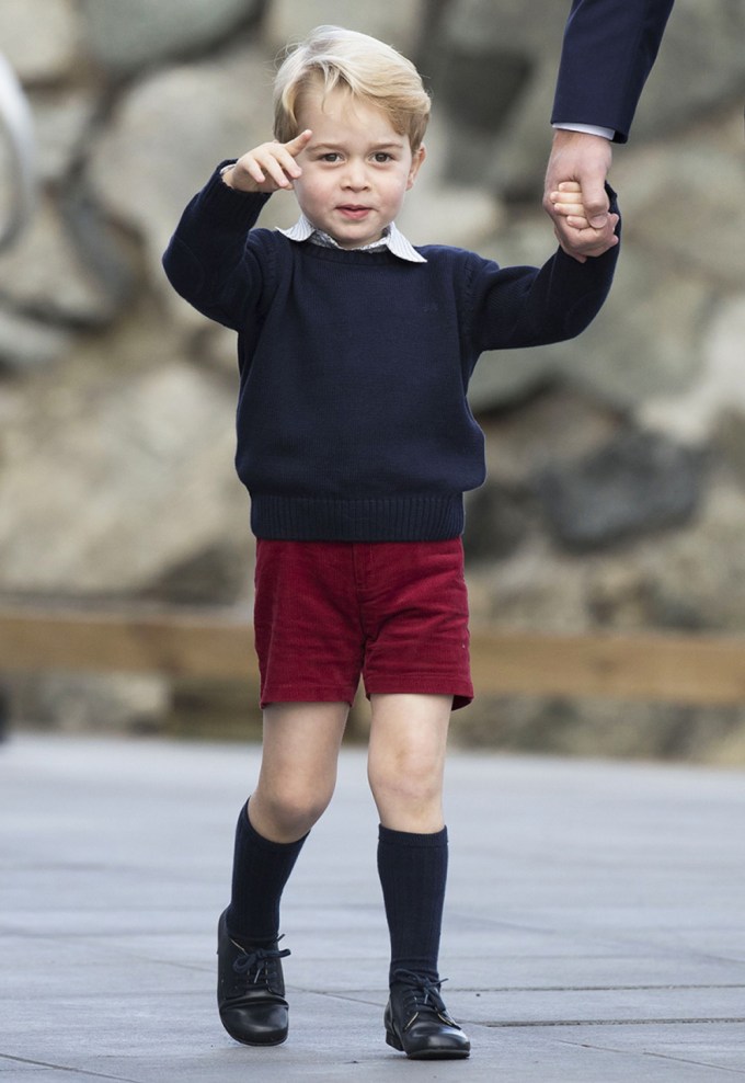 Prince George and The Duke and Duchess of Cambridge visit Canada