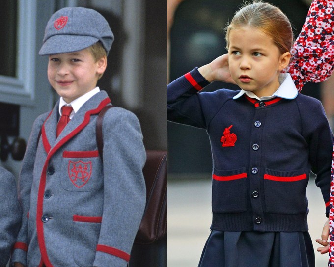 Prince William & Princess Charlotte’s School Days
