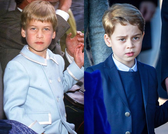 Prince William & Prince George Growing Up