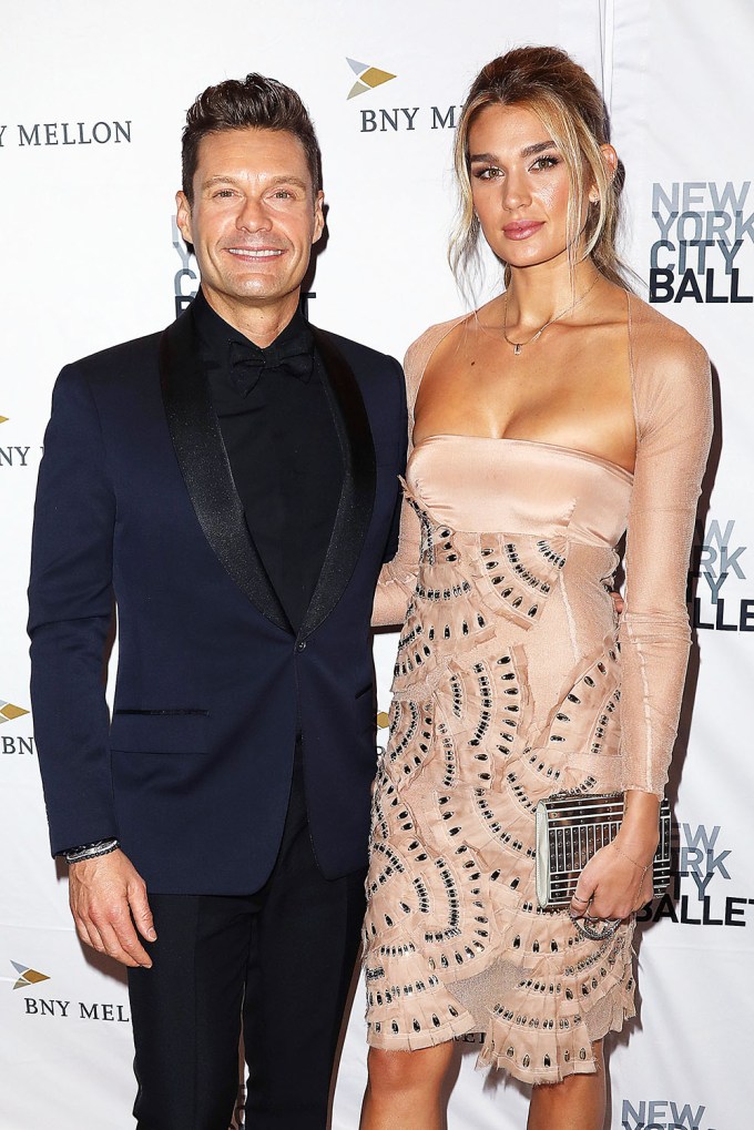 Ryan Seacrest & Shayna Taylor at the 2019 New York City Ballet Fall Fashion Gala