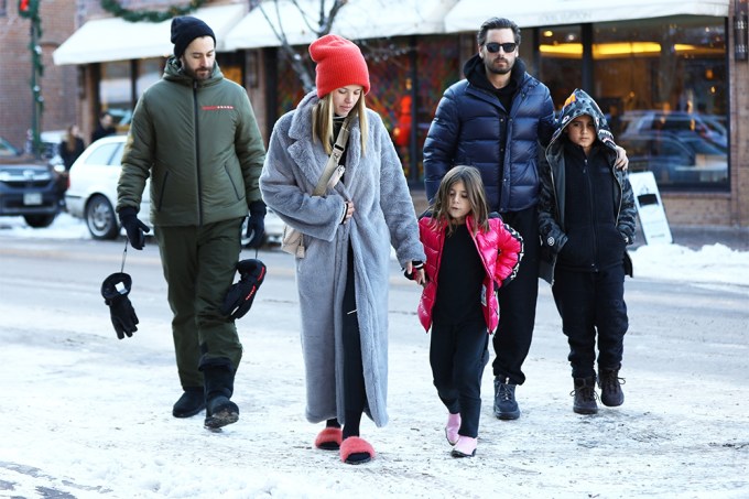 Sofia Richie Spends Time With Scott Disick’s Family In Aspen