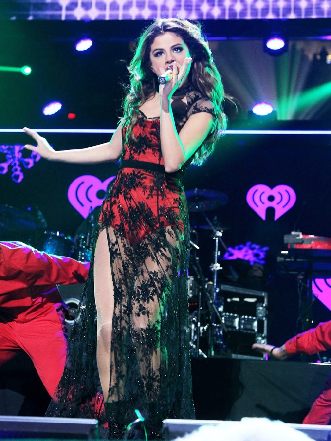 Selena Gomez At The 2013 Jingle Ball
