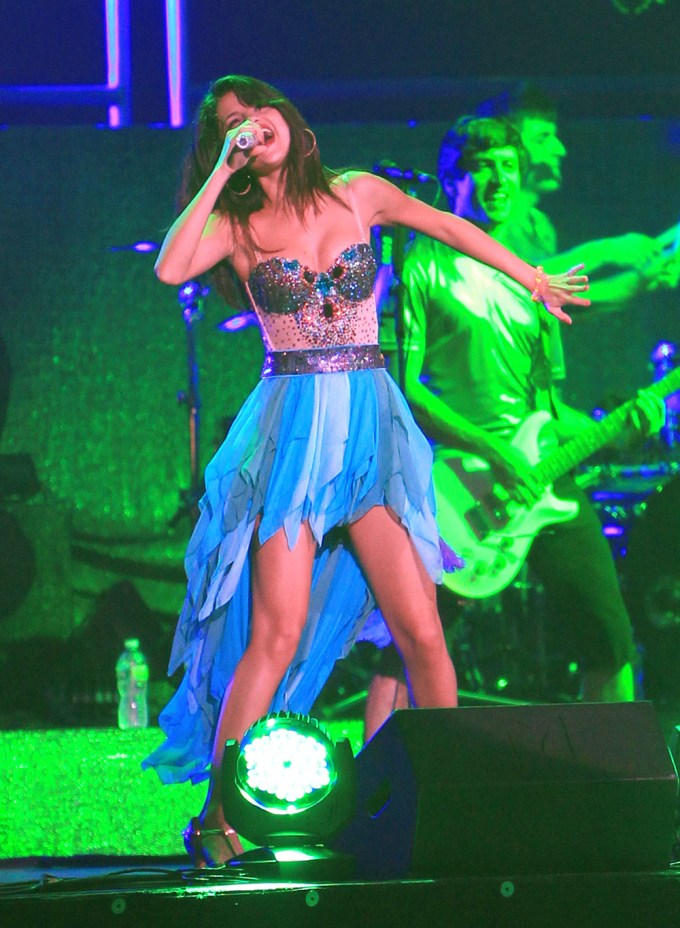 Selena Gomez Performing In NY