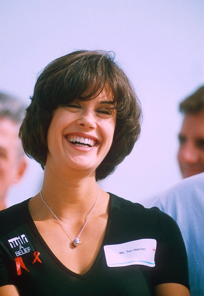Teri Hatcher during a medical charity walk