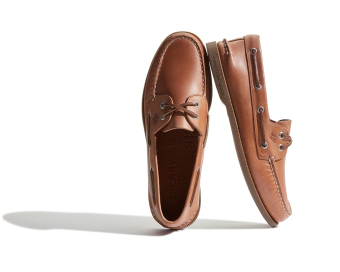 Sperry Men’s Authentic Original Leather Boat Shoe, $94.95, Sperry.com