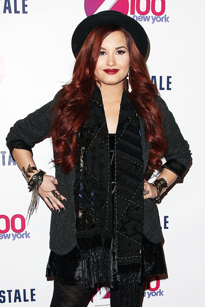 Demi Lovato At The 2011 Jingle Ball
