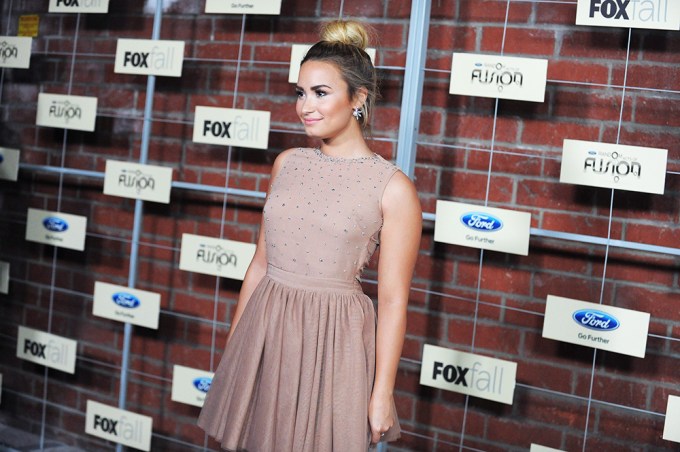 Demi Lovato At A Fox Party In 2012