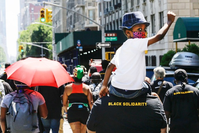 Juneteenth Protest In New York