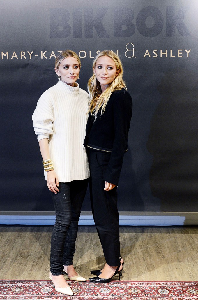 Mary-Kate & Ashley Olsen At A 2013 Event