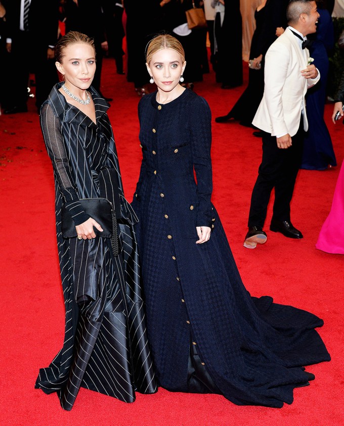 Mary-Kate & Ashley Olsen At The 2014 Met Ball