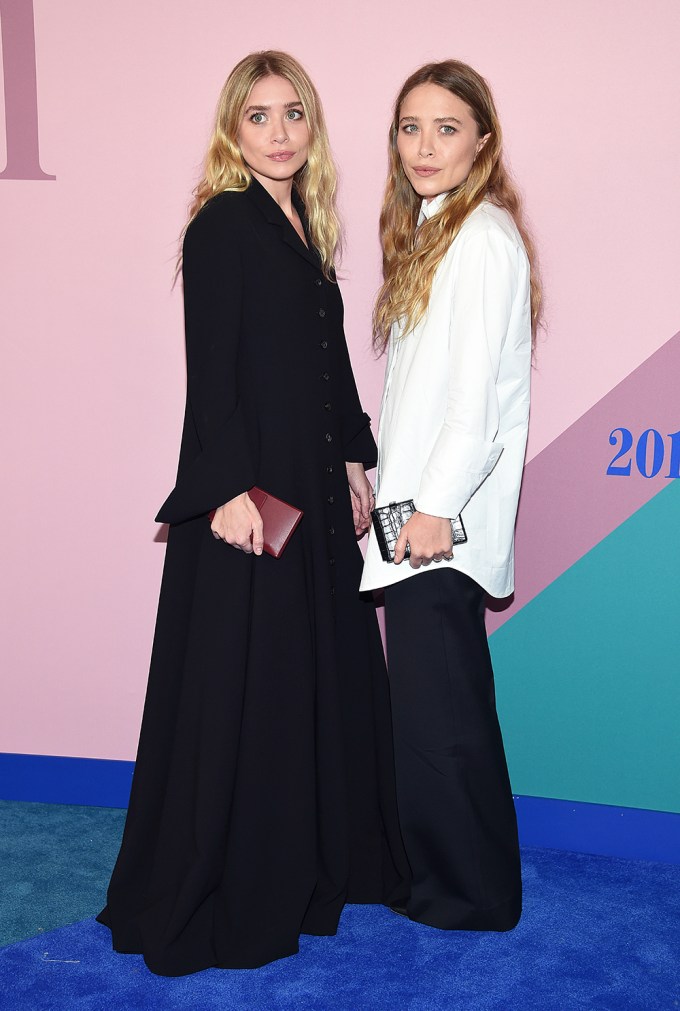 Mary-Kate & Ashley Olsen At The 2017 CFDA Awards