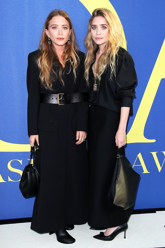 Mary-Kate & Ashley Olsen at the 2018 CFDA Fashion Awards