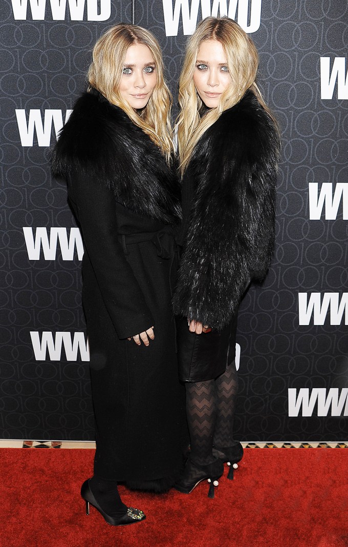 Mary-Kate & Ashley Olsen At The WWD Gala