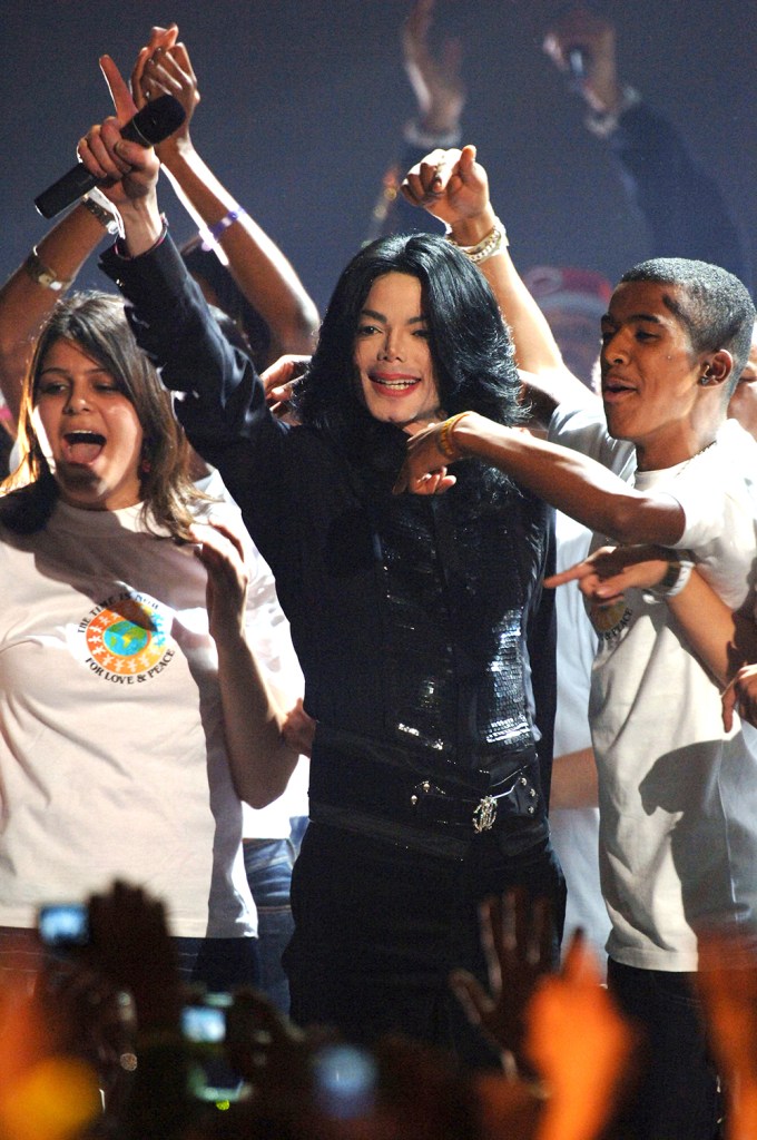 Michael Jackson at the World Music Awards