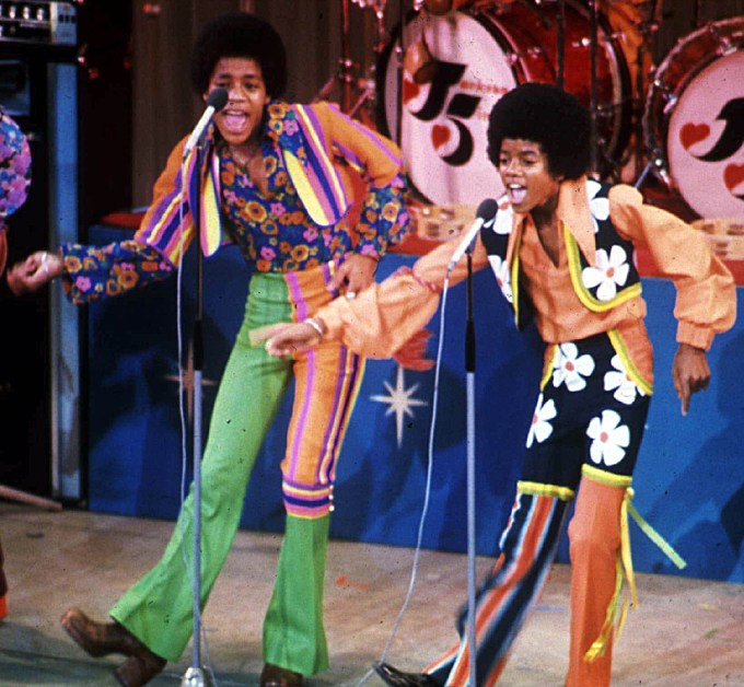 Michael Jackson performs with the Jackson 5