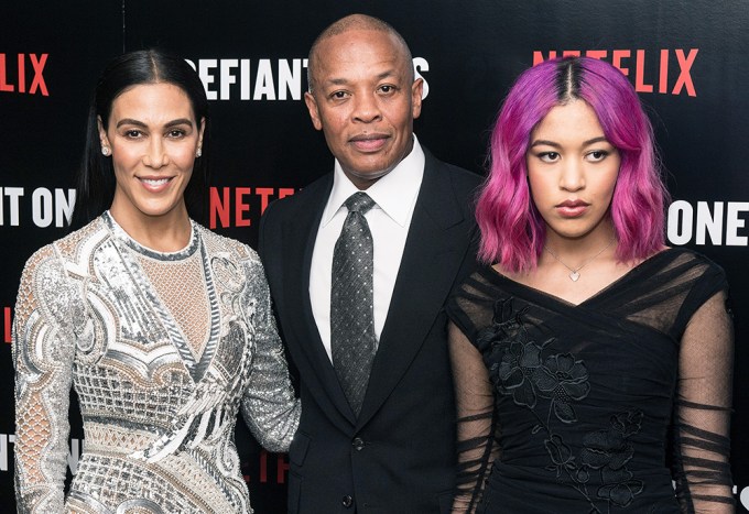 Dr. Dre and Nicole Young at ‘The Defiant Ones’ London screening