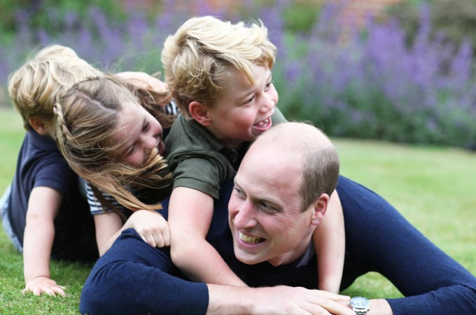 The Royals Pose For A Silly Family Portrait