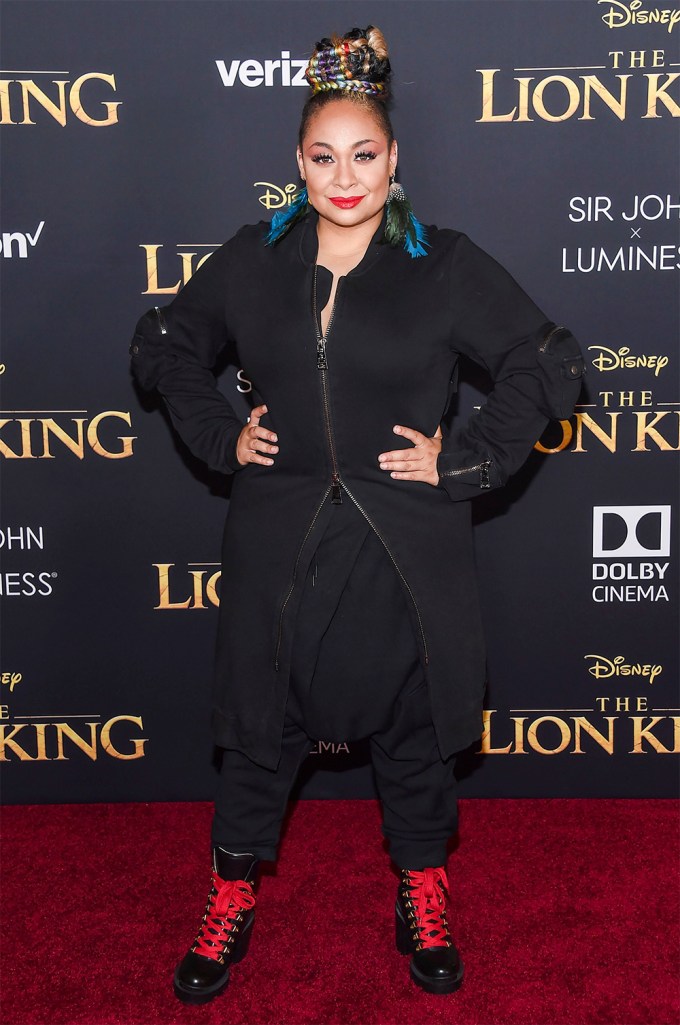Raven-Symoné At ‘The Lion King’ Film Premiere