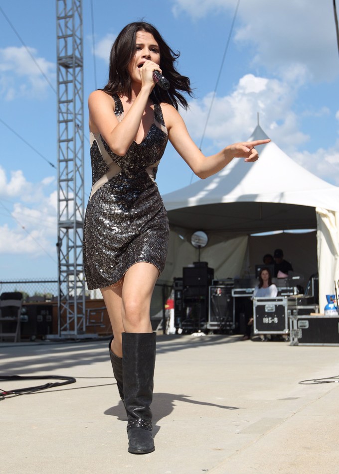 Selena Gomez At The Indiana State Fair