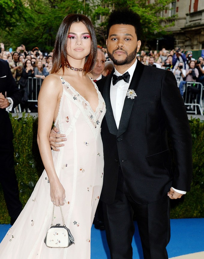 Selena Gomez & The Weeknd at the 2017 Met Gala