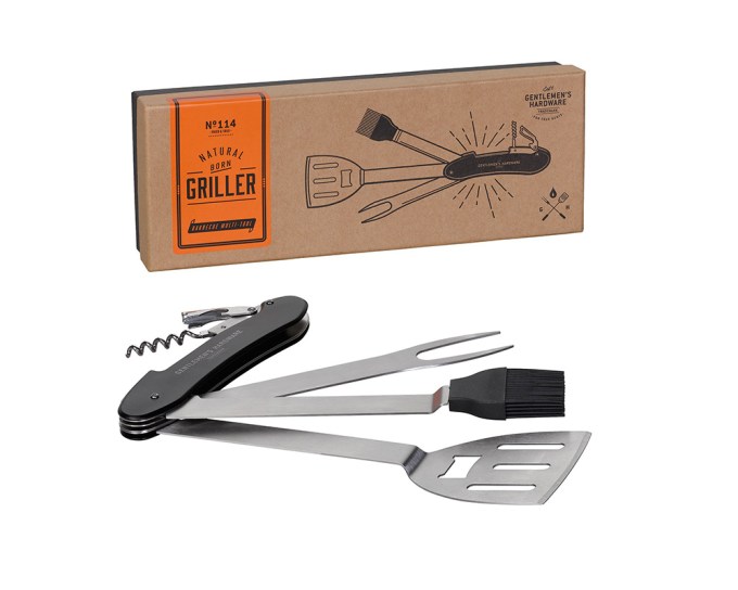 The Company Store Gentlemens Hardware BBQ Multi Tool Kit, $42, thecompanystore.com