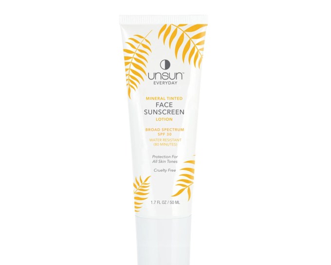 Unsun EVERYDAY Mineral Tinted Face Sunscreen, $15.99, unsuncosmetics.com