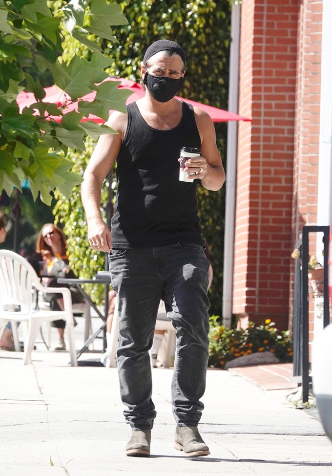 Colin Farrell out in Los Angeles