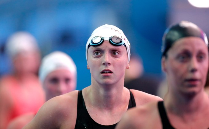 Katie Ledecky Competes In South Korea